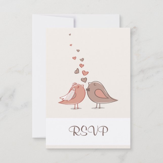 RSVP de Noivas e Aves de Caça (Frente)