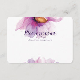 RSVP de Peões de Aquarela Radiante