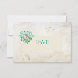 RSVP de Praia de Casamento de Destino