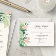 RSVP de Praia Floral Tropical