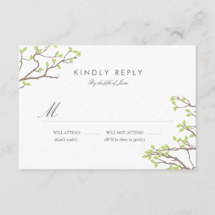 RSVP de Ramificações Blissful