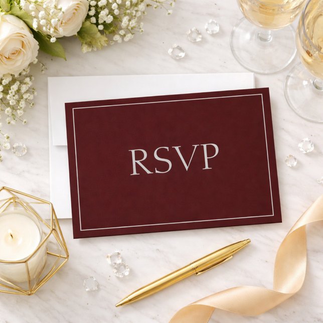 RSVP de Resposta RPVP Bastante Escuro (Criador carregado)