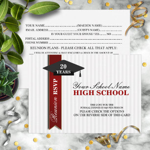 RSVP de Reunião de Classe de segundo grau