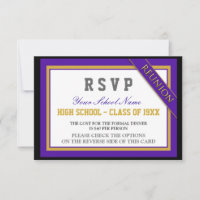 RSVP de Reunião de Classe Formal Clássica