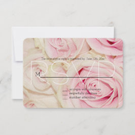RSVP de Rosas Brancas bonito Rosa