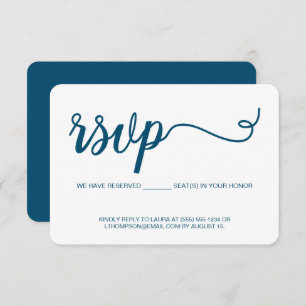 RSVP de Script Simples sem endereçar personalizaçã