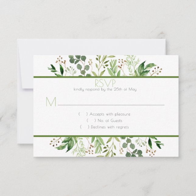 RSVP de Sonhos Botânicos nº 2 (Frente)