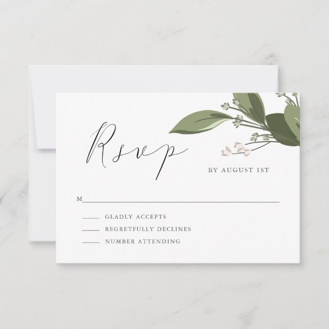 RSVP de Sprigs Blushing (Frente)