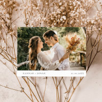 RSVP do cartão de resposta de casamento Elegante