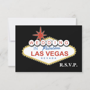Rsvp do casamento de Vegas