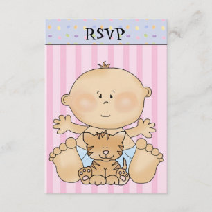 RSVP do chá de fraldas