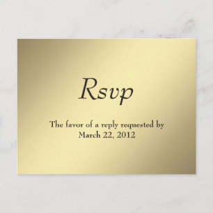 RSVP do Menu Dourado