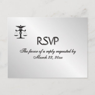 RSVP do Menu Prata Interligado por Medicina e Lei