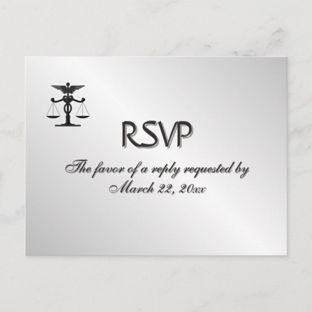 RSVP do Menu Prata Interligado por Medicina e Lei (Frente)