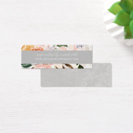 RSVP do Site de Casamento Foral Botânico Elegante