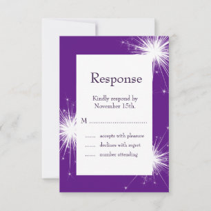 RSVP do Sparkler (roxo)