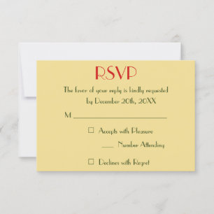 RSVP Dourado Faux de Casamento de Natal de Férias 