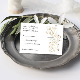 RSVP Dourado Linda sem Refeição