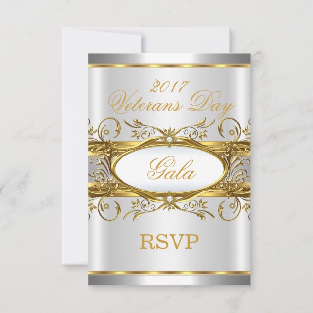 RSVP Dourado Prata White e Dourado Partido Plástic (Frente)