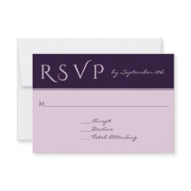 RSVP Elegante Resposta de Casamento de Barato de P