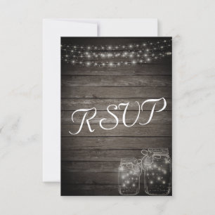 RSVP Elegante Rustic Mason Jar Lights