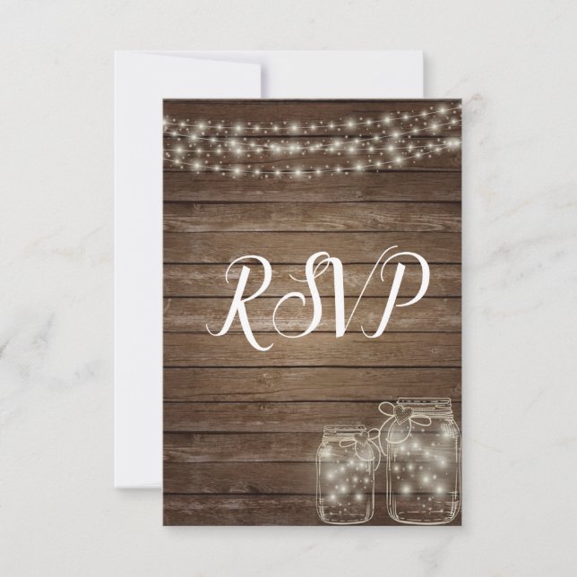 RSVP Elegante Rustic Mason Jar Lights (Frente)