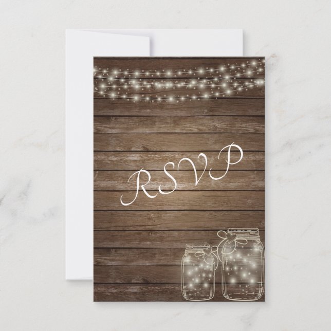 RSVP Elegante Rustic Mason Jar Lights (Frente)