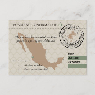 RSVP Embarcar Passagem Para O México