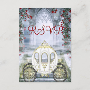 RSVP Encantada da Carruagem White Princess
