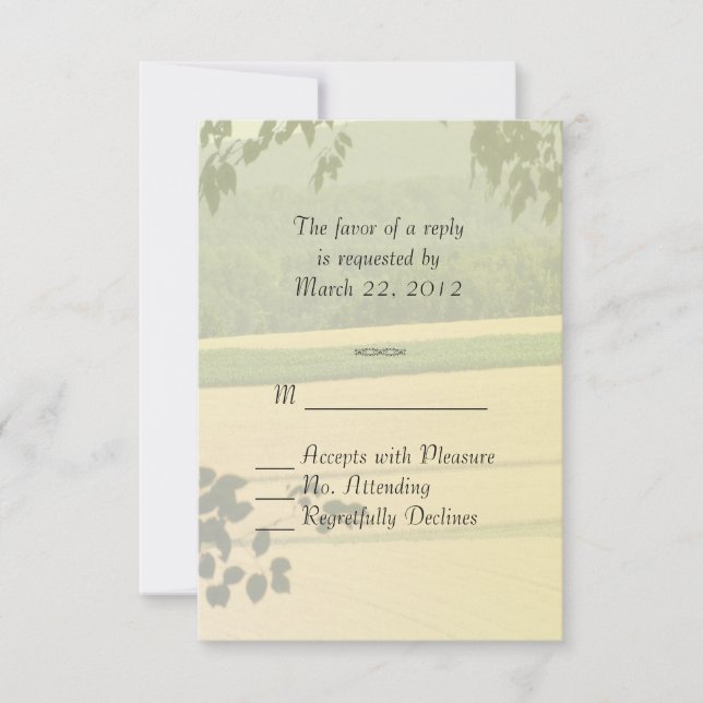 RSVP Fazenda / Campo (Frente)