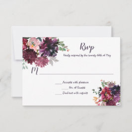 RSVP Floral Boho Água-Viva Rústico