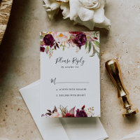 RSVP Floral Colorida Rustic Boho