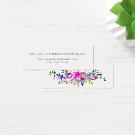RSVP Floral de Aquarela Ultra Violeta