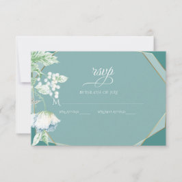 RSVP | Flores selvagens e Berries Geométrico