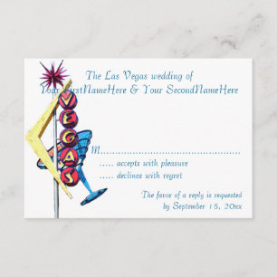 RSVP Las Vegas Celebra Sinal Neon