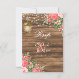 RSVP - Madeira, Lanternas e Flor de Coral