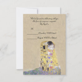 RSVP "O Beijo" Bodas de Ouro Klimt