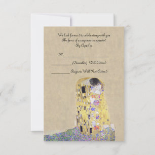 RSVP "O Beijo" Bodas de Ouro Klimt