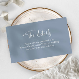 RSVP Online de Detalhes do Site de Convite para Ca