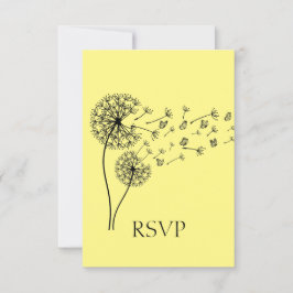 RSVP Personalizado de Bordas de Relógio de Dandeli