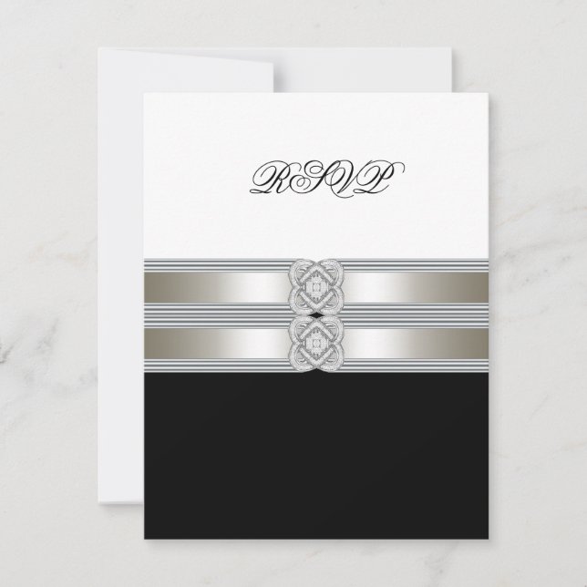 RSVP preto e branco (Frente)