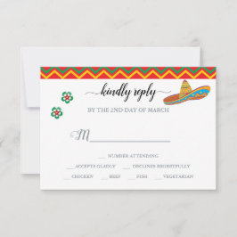 RSVP Resposta Fiesta Mexicana