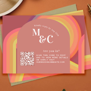 RSVP Retroativo com código QR