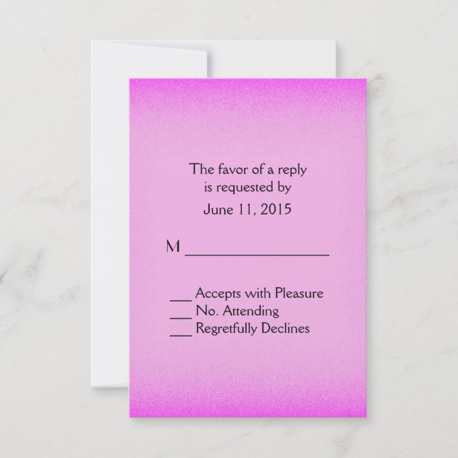 RSVP Rosa Brilho (Frente)