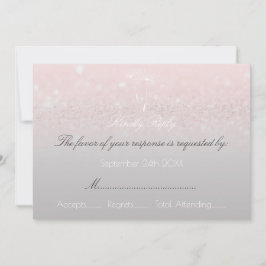 RSVP Rosa Rosa Rosa Rosa Brilhante Cinza Ombre Dan