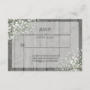 RSVP Russo de Respiração do Bebê Branco