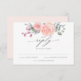 RSVP Rustic Blush Roses Rosa Elegantes