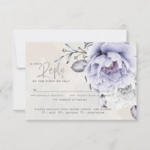 RSVP | Rustic Lilac e Alabaster Peony Floral