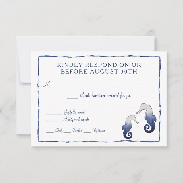 RSVP Shibori Kumo Aquarela Praia Cavalo-Marinho Ma (Frente)