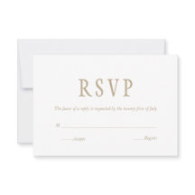 RSVP Tradicional Elegante